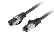 PATCHCORD CAT.8.1 S/FTP LSZH CU 5M BLACK FLUKE PASSED