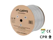 LAN CABLE CAT.6A UFTP 305M SOLID CU LSZH GREY CPR + FLUKE PASSED