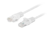 PATCHCORD CAT.5E UTP 0.25M WHITE FLUKE PASSED 10-PACK