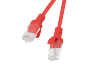 PATCHCORD CAT.5E UTP 0.25M RED FLUKE PASSED 10-PACK