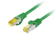 PATCHCORD CAT.6A S/FTP LSZH CU 2M GREEN FLUKE PASSED
