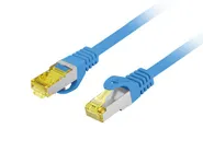 PATCHCORD CAT.6A S/FTP LSZH CU 1M BLUE FLUKE PASSED