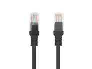 PATCHCORD CAT.5E UTP 20M BLACK FLUKE PASSED