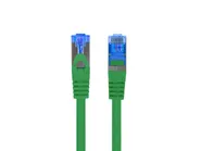 PATCHCORD CAT.6A S/FTP LSZH CCA 1M GREEN FLUKE PASSED