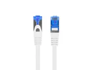 PATCHCORD CAT.6A S/FTP LSZH CCA 0.5M WHITE FLUKE PASSED