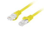 PATCHCORD CAT.6 UTP LSZH CU 1M YELLOW FLUKE PASSED