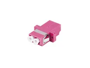 FIBER OPTIC ADAPTER MM LC/UPC DUPLEX OM4