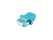 FIBER OPTIC ADAPTER MM LC/UPC DUPLEX OM3