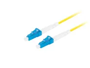FIBER OPTIC PATCHCORD SM LC/UPC-LC/UPC SIMPLEX 5M LSZH G657A1 3.0MM YELLOW