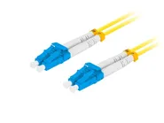 FIBER OPTIC PATCHCORD SM LC/UPC-LC/UPC DUPLEX 10M LSZH G657A1 3.0MM YELLOW