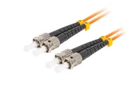 FIBER OPTIC PATCHCORD MM ST/UPC-ST/UPC DUPLEX 5M LSZH OM2 50/125 3.0MM ORANGE
