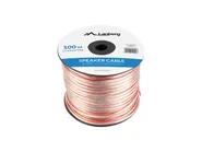 SPEAKER CABLE 2X2.5MM2 100M TRANSPARENT