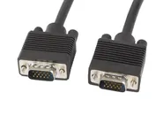 VGA M/M CABLE 10M DUAL-SHIELDED FERRITE BLACK