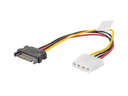 MOLEX(F)->SATA(M) CABLE 15CM
