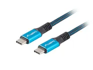 USB-C M/M 4.0 CABLE 0.5M 100W 8K 60HZ BLACK-BLUE