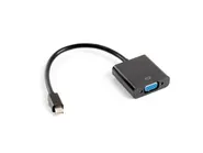 DISPLAYPORT MINI(M) 1.2->VGA(F) ADAPTER CABLE 20CM BLACK