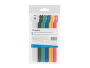 VELCRO CABLE TIES 12MMX15CM 12PIECES WHITE, BLACK, GREEN, BLUE, YELLOW, RED