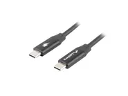 USB-C M/M 2.0 CABLE 1M QUICK CHARGE 4.0 BLACK
