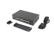 SWITCH RSGE-16 16X 1GB GIGABIT ETHERNET UNMANAGED RACK 10"/19"