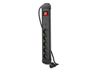 SURGE PROTECTOR SP1 3M 5X FRENCH OUTLETS BLACK
