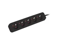POWER STRIP 1M 5X OUTLETS FOR UPS SYSTEM