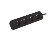 POWER STRIP 1M 4X OUTLETS FOR UPS SYSTEM