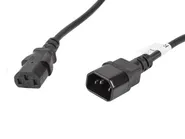 IEC 320 C13->C14 CABLE 5M VDE BLACK