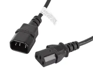 IEC 320 C13->C14 CABLE 1.8M BLACK