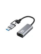LevelOne Netværksadapter USB-C 3.2 Gen 1 / USB-A 3.2 Gen 1 2.5Gbps Kablet