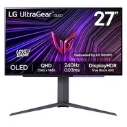 27" UltraGear™ OLED-spelskärm | 240 Hz uppdateringsfrekvens | HDR400 True black