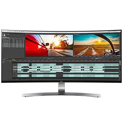Professional Screen Real-Estate 21:9 Curved UltraWide™ QHD IPS Monitor