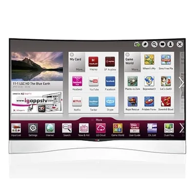 Premium välvd OLED-skärm med patentskyddad LG WRGB-teknik. OLED-skärmen ger perfekt kontrast och betraktningsvinkel och oslagbar rörelseskärpa.