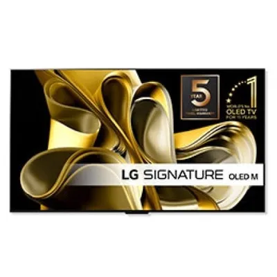 Världens första trådlösa TV 97-tums LG SIGNATURE OLED M3 med 4K video- och ljudöverföring på 120Hz
