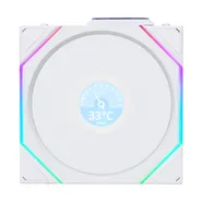 UNI FAN TL WIRELESS 140 REVERSE BLADE Black