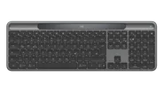 Signature Slim Solar+ wireless keyboard K980 - Graphite - Tyska (QWERTZ)