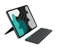 Flip Folio - Grafitgrå - Tyska (QWERTZ)