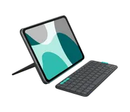 Flip Folio - Grafitgrå - Italienska (QWERTY)
