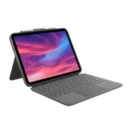 Combo Touch for iPad - Oxford Grey - Danska/norska/svenska/finska (QWERTY)