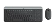 Den tunna trådlösa tangentbords- och muskombinationen MK470 - Grafitgrå - Tyska (QWERTZ)