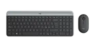 Den tunna trådlösa tangentbords- och muskombinationen MK470 - Grafitgrå - Italienska (QWERTY)