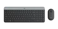 Den tunna trådlösa tangentbords- och muskombinationen MK470 - Grafitgrå - Engelska Storbritannien (QWERTY)