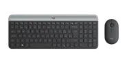 Den tunna trådlösa tangentbords- och muskombinationen MK470 - Grafitgrå - Schweiziska (QWERTZ)