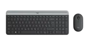 Den tunna trådlösa tangentbords- och muskombinationen MK470 - Graphite - Kroatiska/slovenska (QWERTZ/QWERTY)