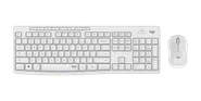 MK295 Silent Wireless Combo - Off-white - Franska (AZERTY)