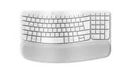 Wave Keys - Naturvit - Tyska (QWERTZ)