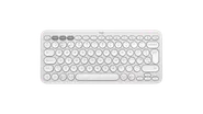 Pebble Keys 2 K380s - Vita nyanser - Engelska Storbritannien (QWERTY)