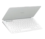 Keys-To-Go 2 for iPad - Pale Gray - Engelska Storbritannien (QWERTY)