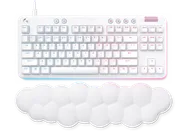 G713 - Vit - Engelska internationellt (QWERTY)