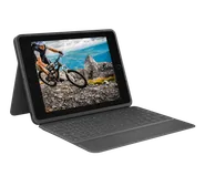 Rugged Folio - Grafitgrå - Franska (AZERTY)