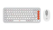 POP Icon Combo - Naturvit och orange - Schweiziska (QWERTZ)
